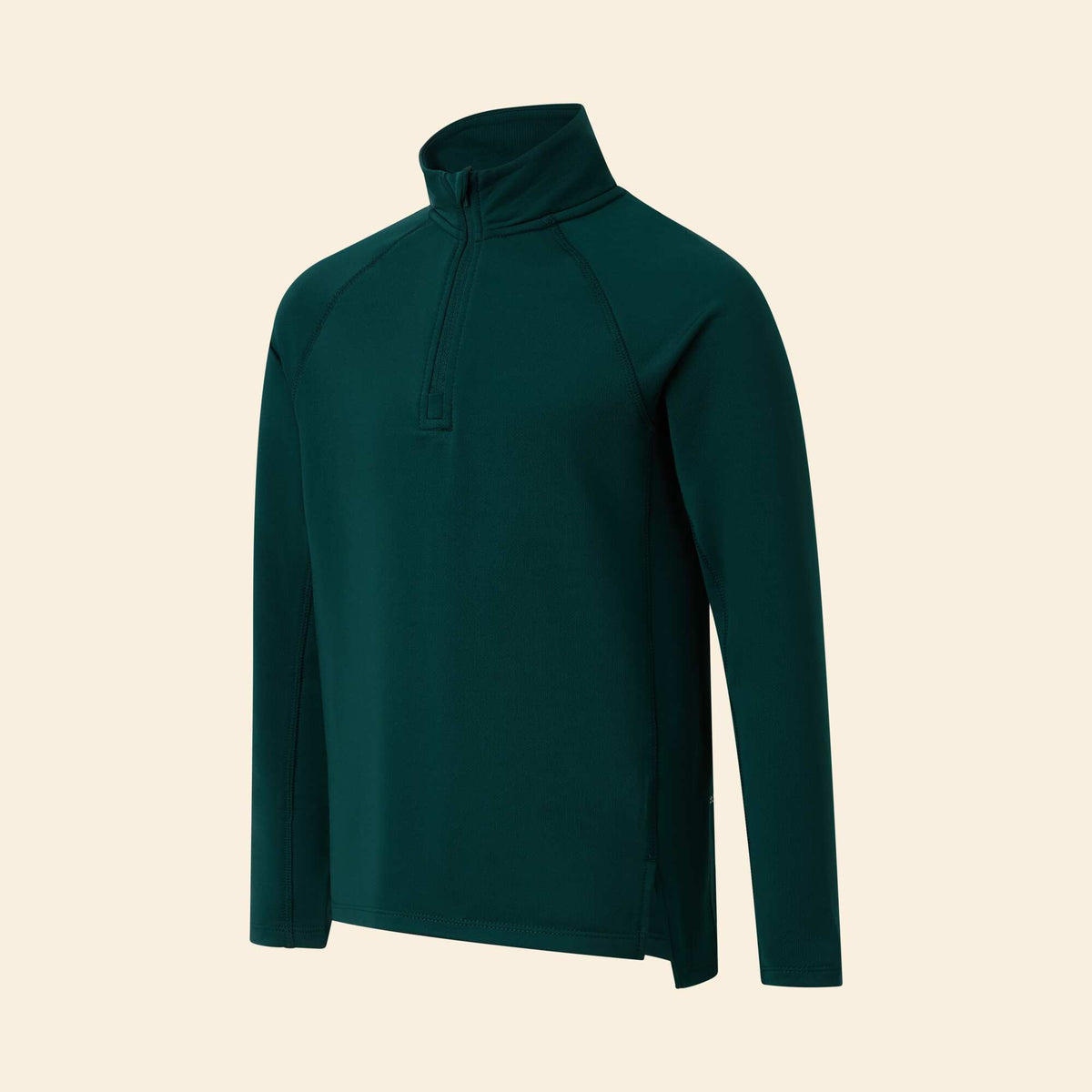 Gilet de sport col camionneur VERT