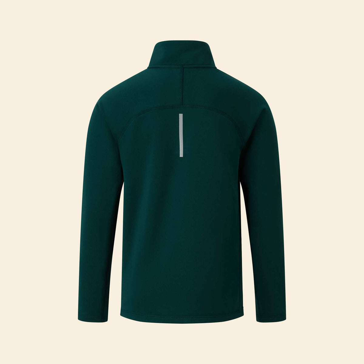 Gilet de sport col camionneur VERT