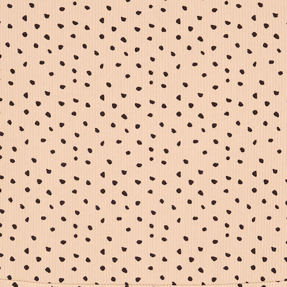 Robe imprimée à manches longues BEIGE