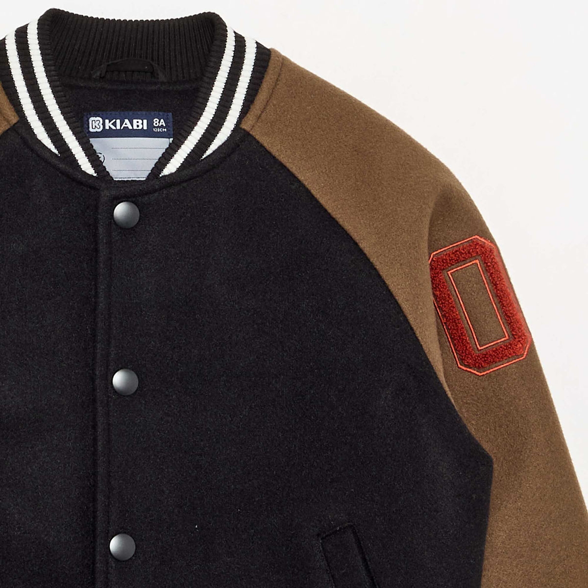 Blouson style campus américain NOIR