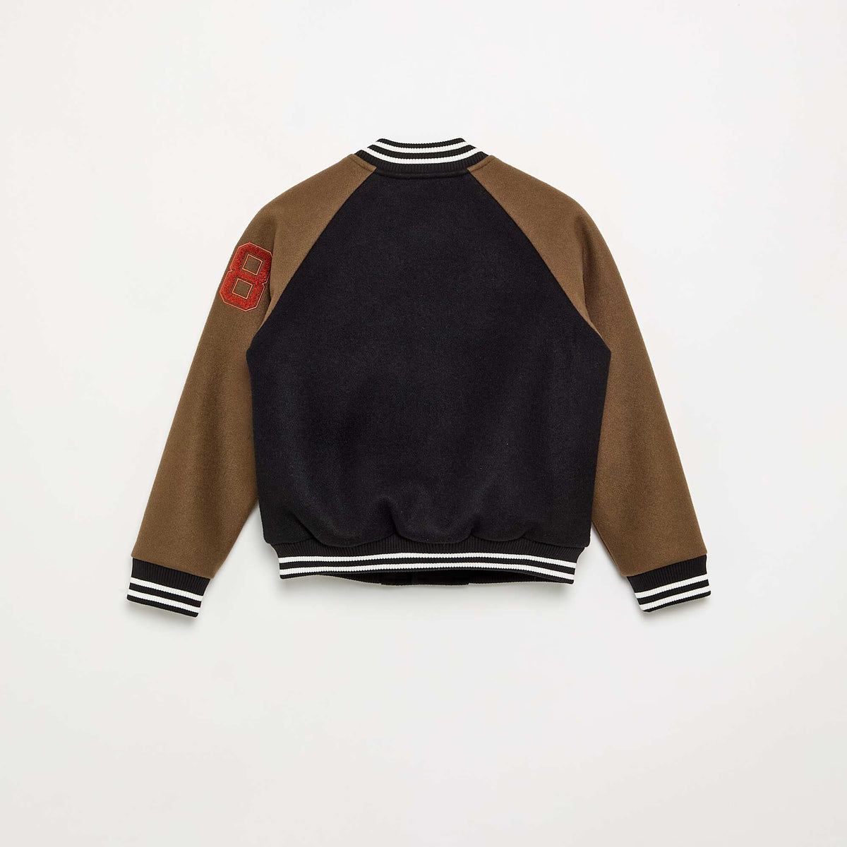Blouson style campus américain NOIR