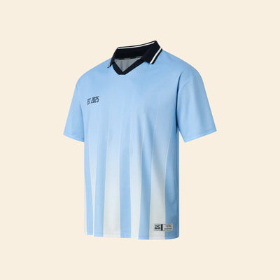 Tee-shirt de foot oversize BLEU