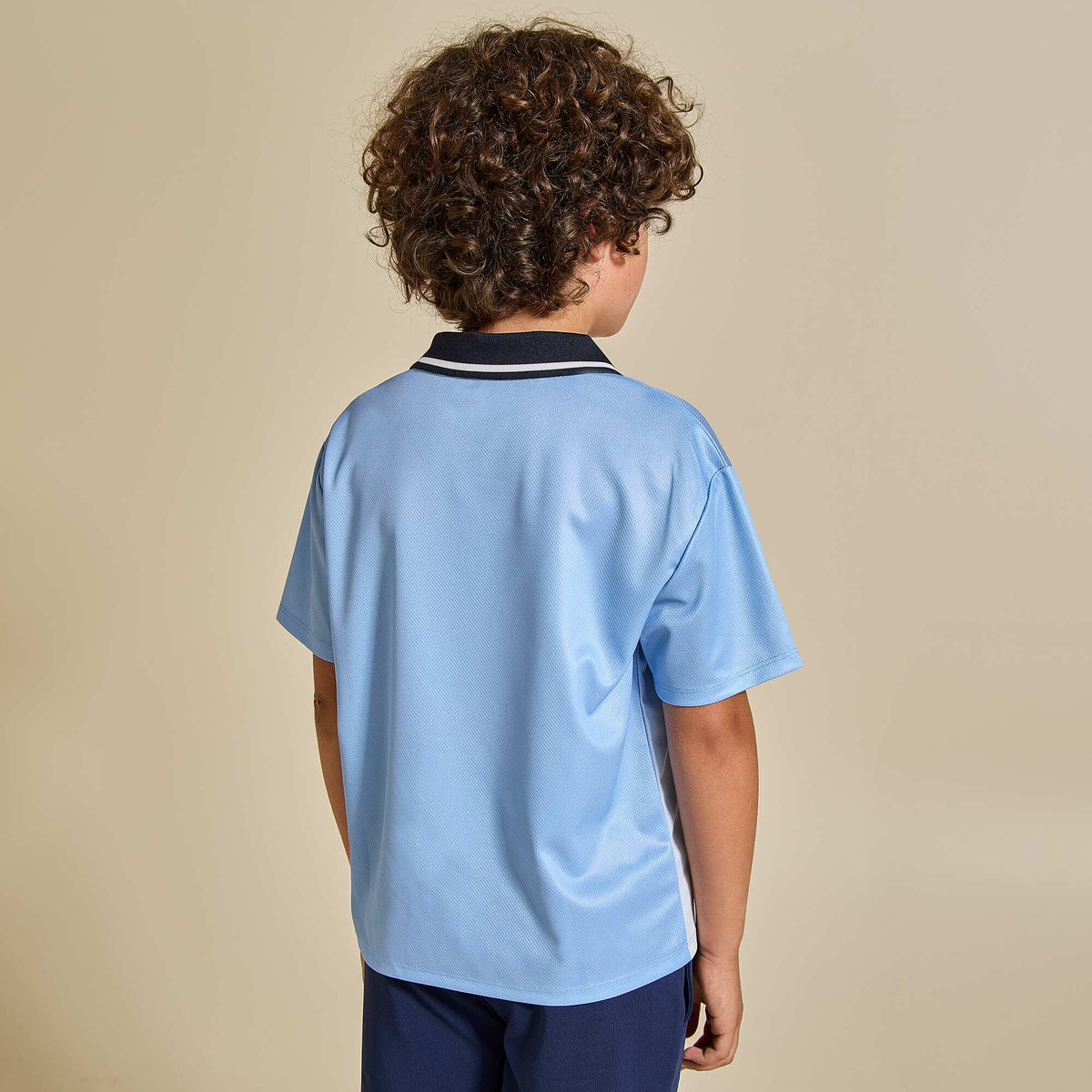 Tee-shirt de foot oversize BLEU