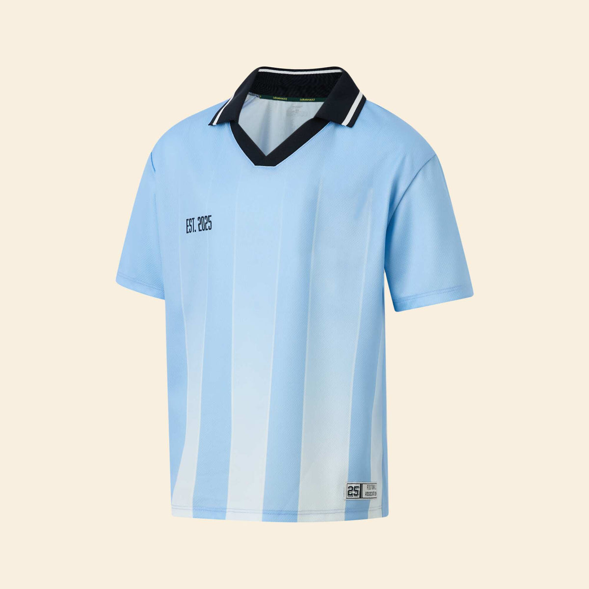 Tee-shirt de foot oversize BLEU