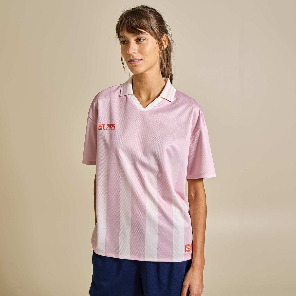 Tee-shirt de foot à manches courtes ROSE