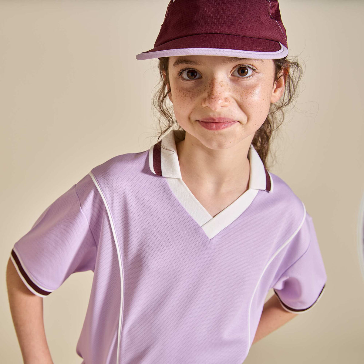 Ensemble de sport tee-shirt + short VIOLET