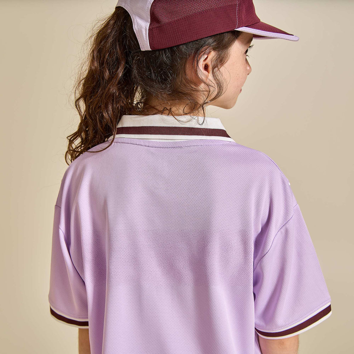 Ensemble de sport tee-shirt + short VIOLET