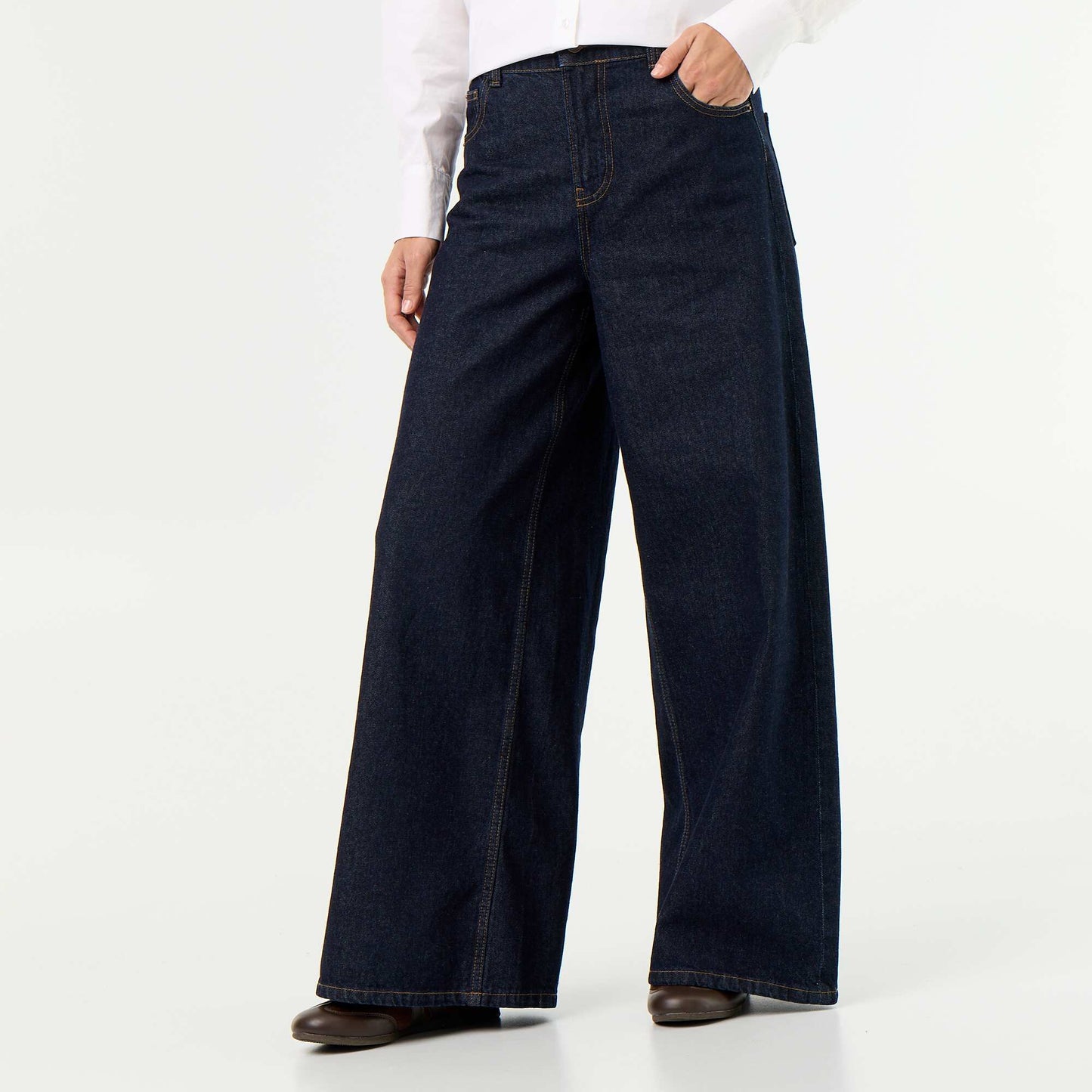Jean wide leg BLEU
