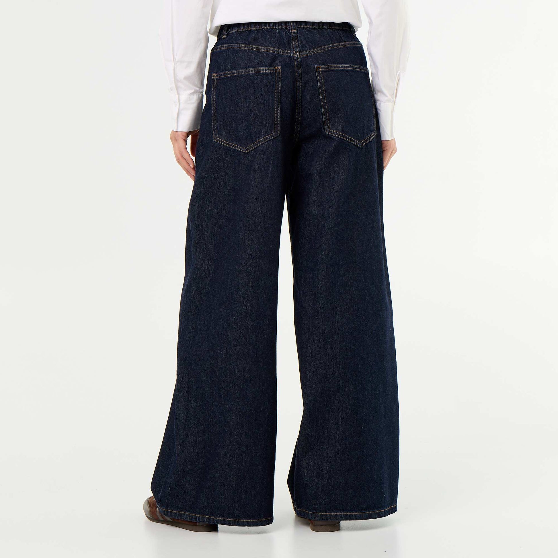 Jean wide leg BLEU