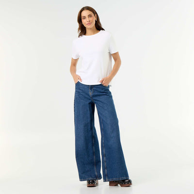 Jean wide leg BLEU