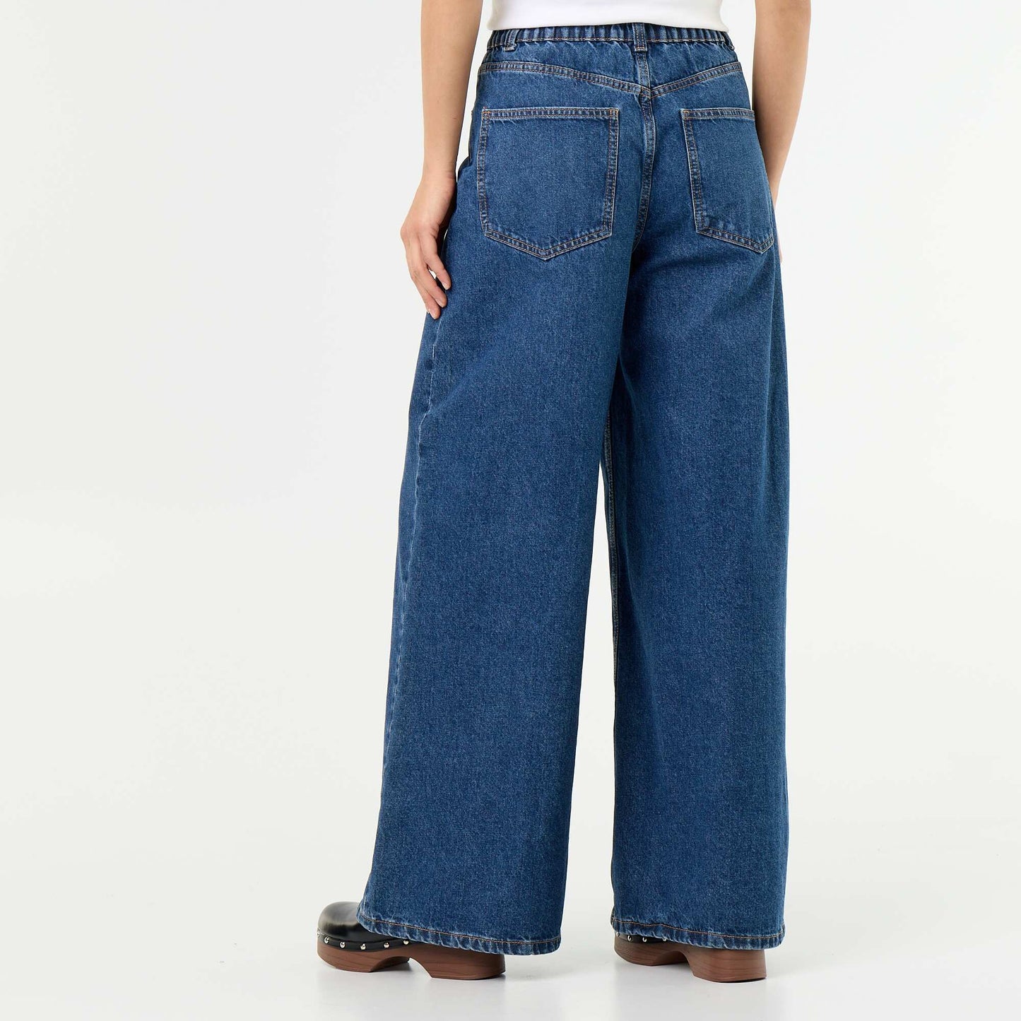 Jean wide leg BLEU