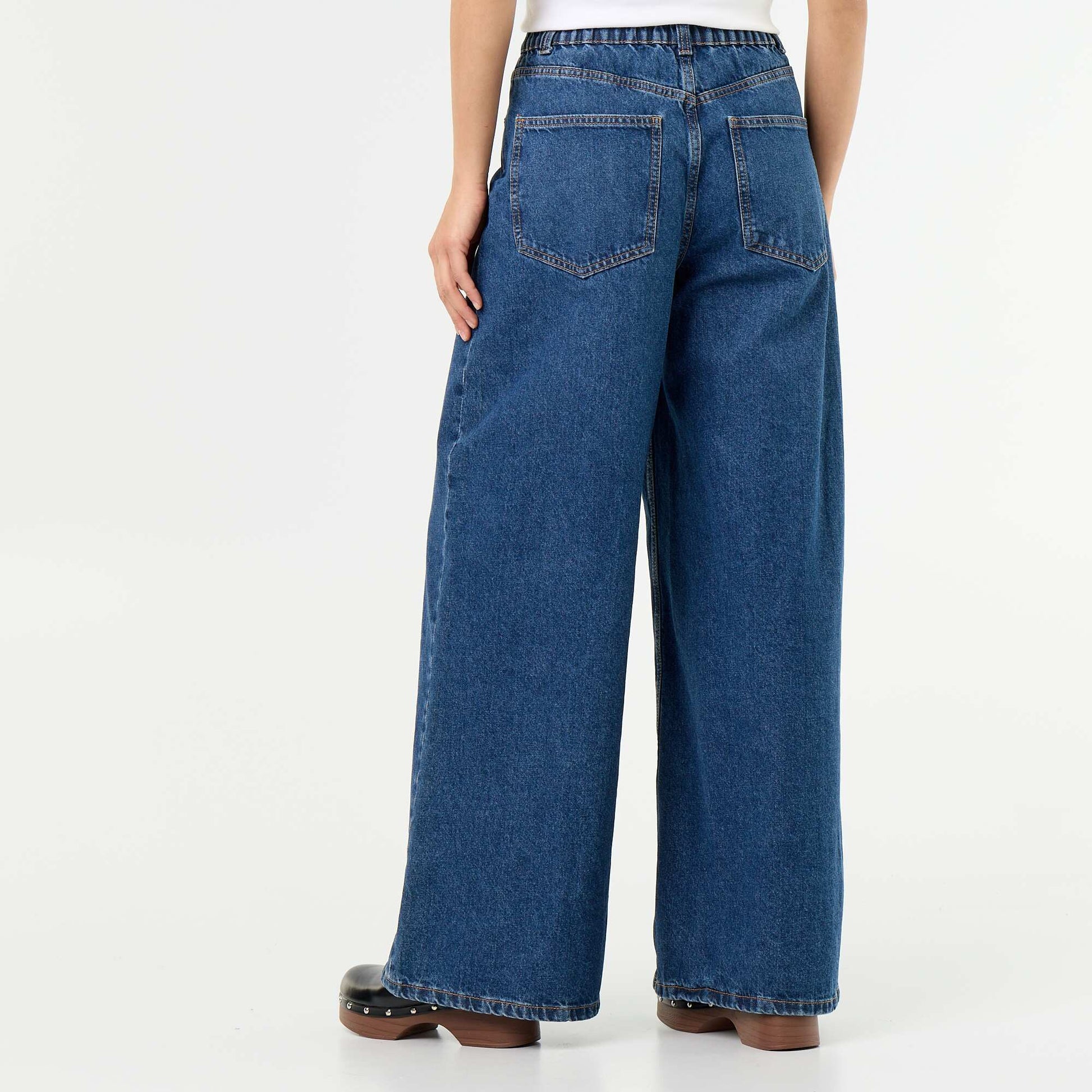 Jean wide leg BLEU