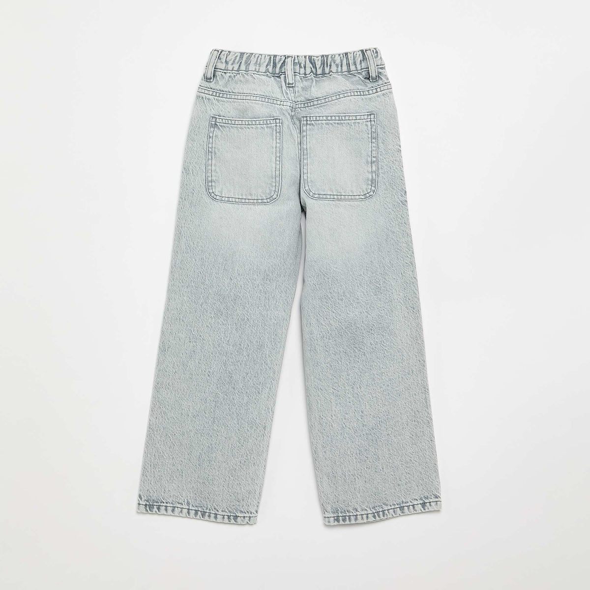 Denim coupe baggy 5 poches GRIS