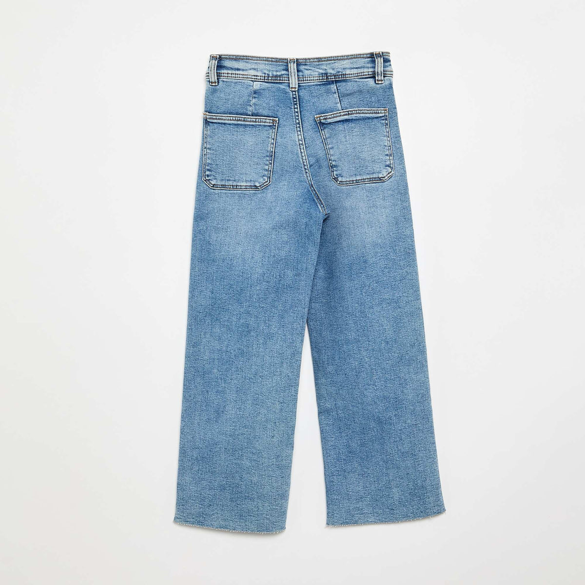 Jean large / wide-leg BLEU