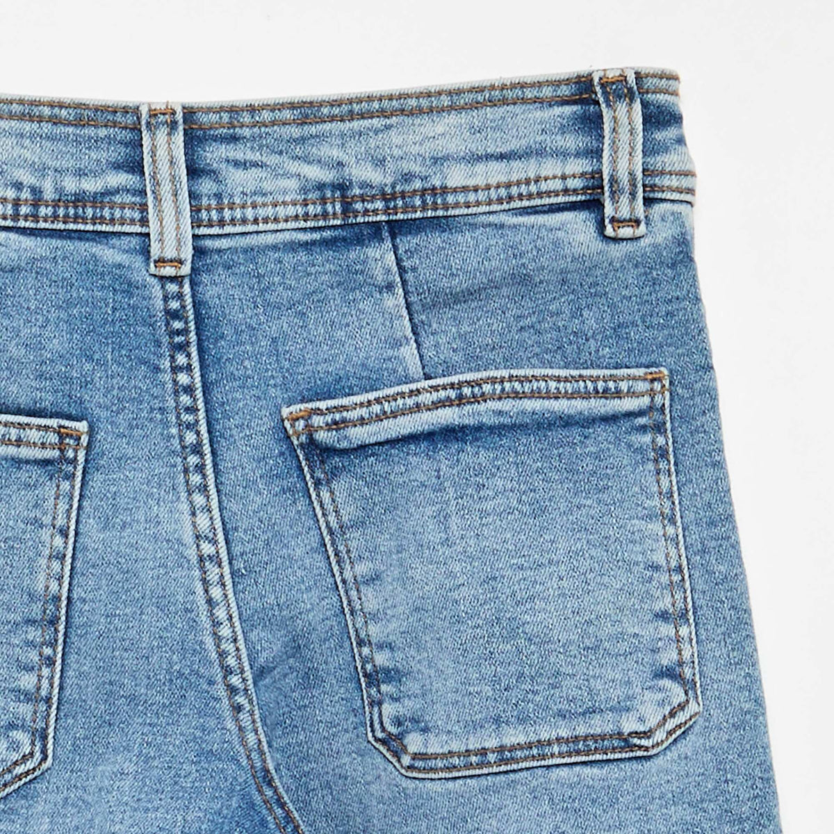 Jean large / wide-leg BLEU