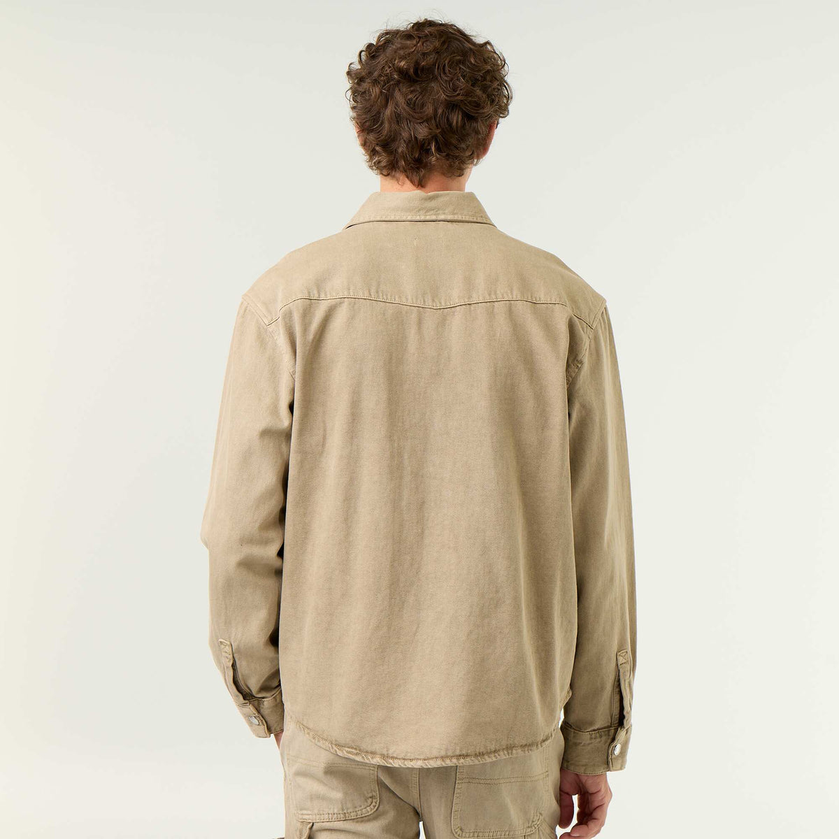 Surchemise en jean BEIGE