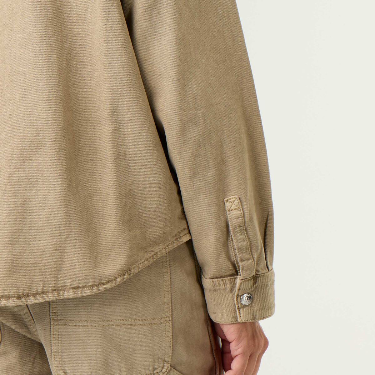 Surchemise en jean BEIGE