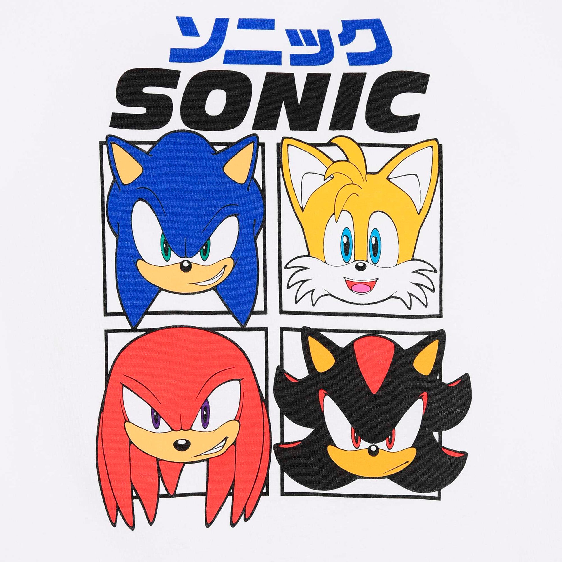 T-shirt à manches courtes 'Sonic' BLANC
