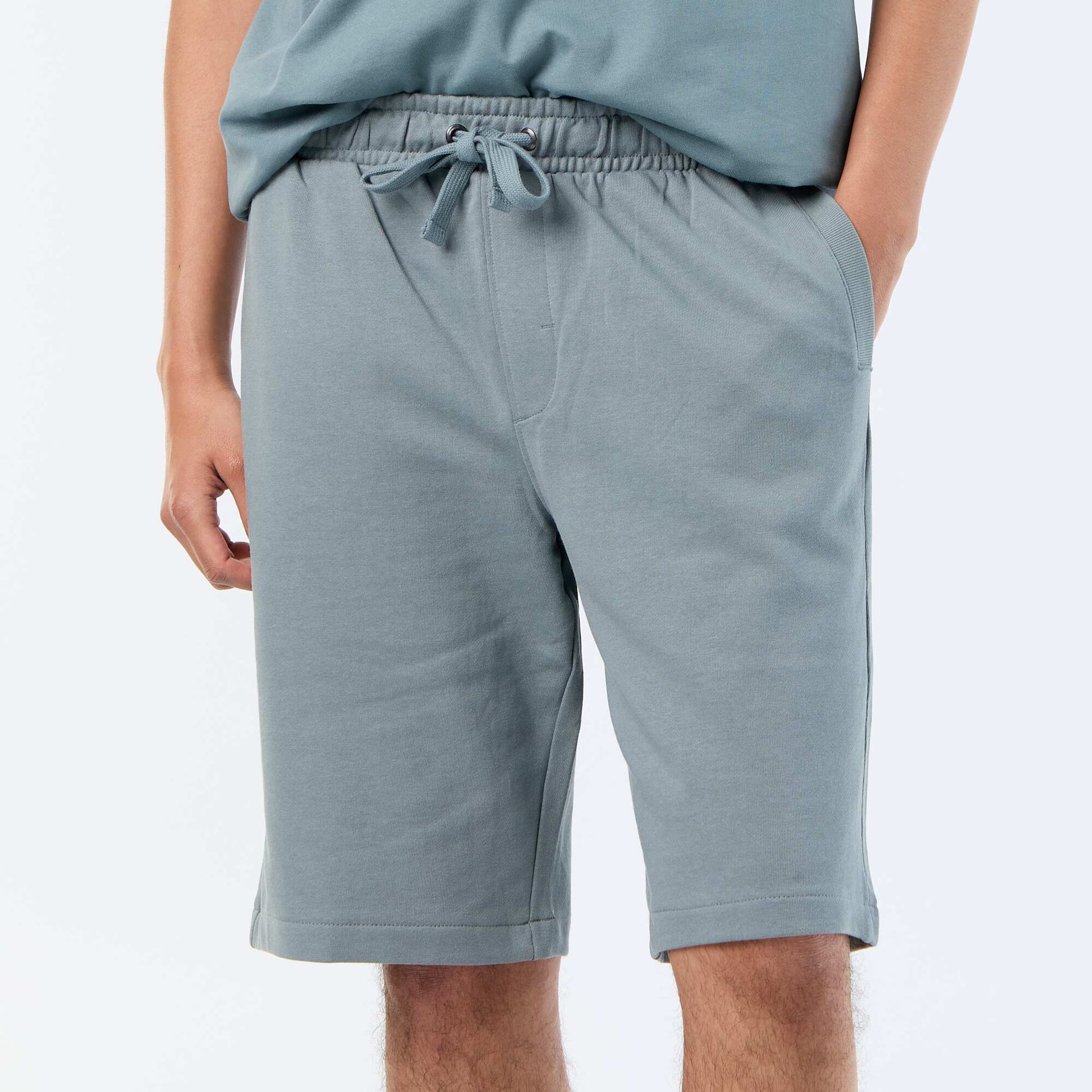 Bermuda en French Terry BLEU
