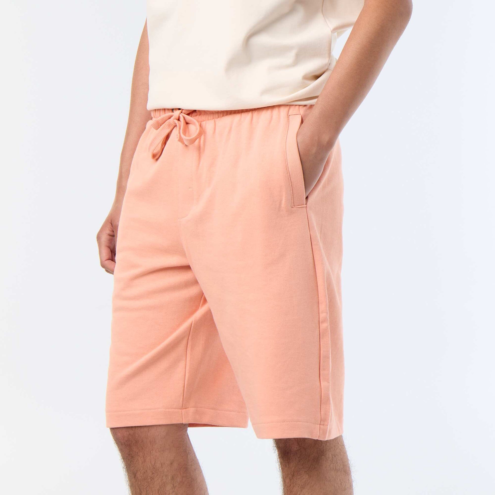 Bermuda en French Terry ORANGE