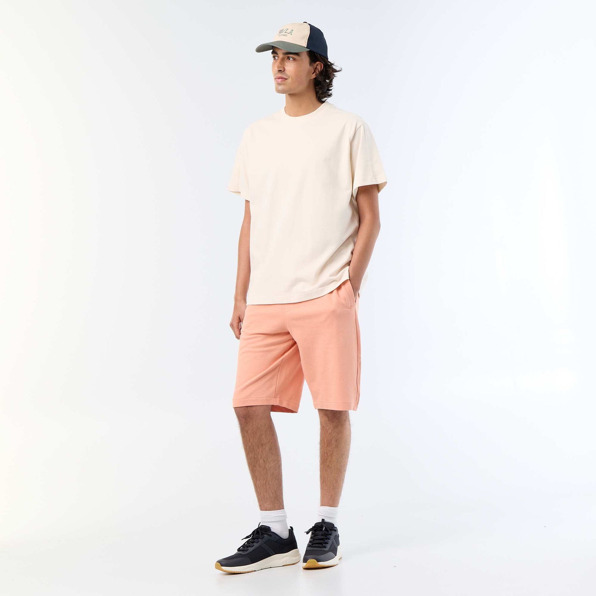 Bermuda en French Terry ORANGE