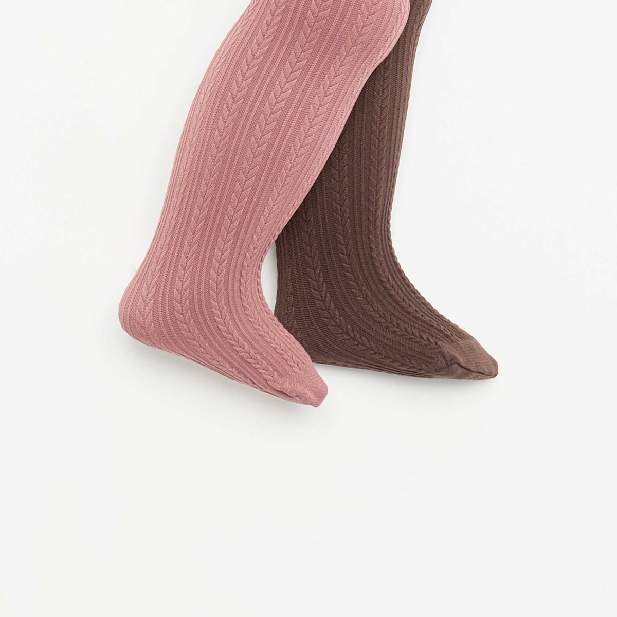 Lot de 2 paires de collants ROUGE