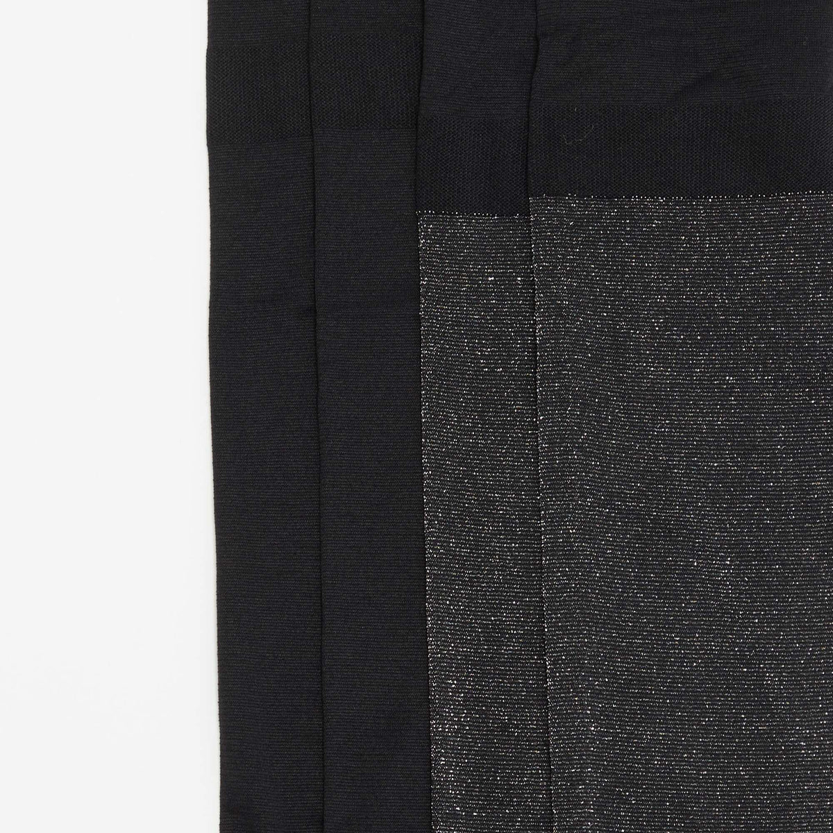 Lot de 2 paires de collants - 1 mate + 1 brillante NOIR