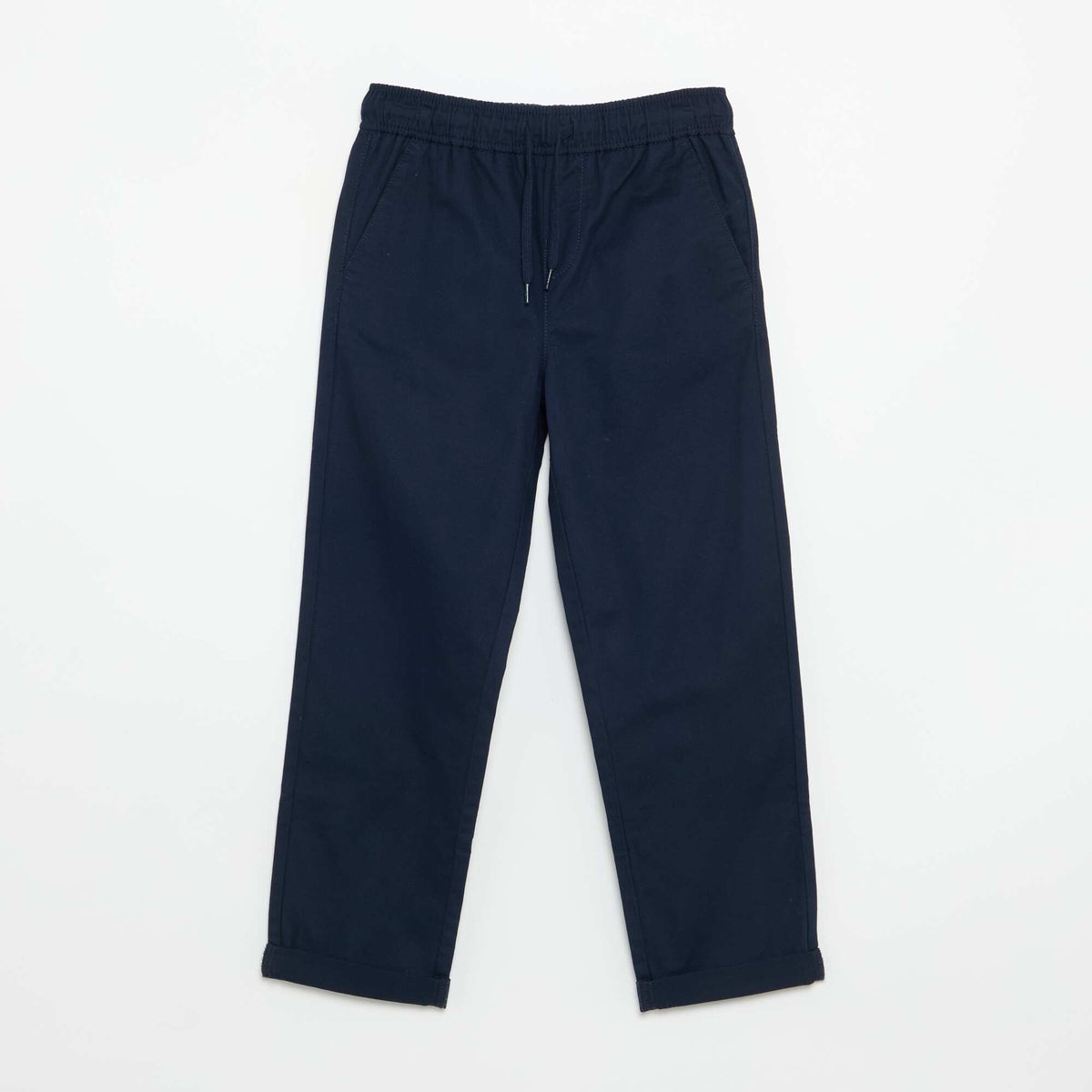 Pantalon uni léger BLEU