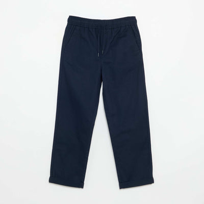 Pantalon uni léger BLEU