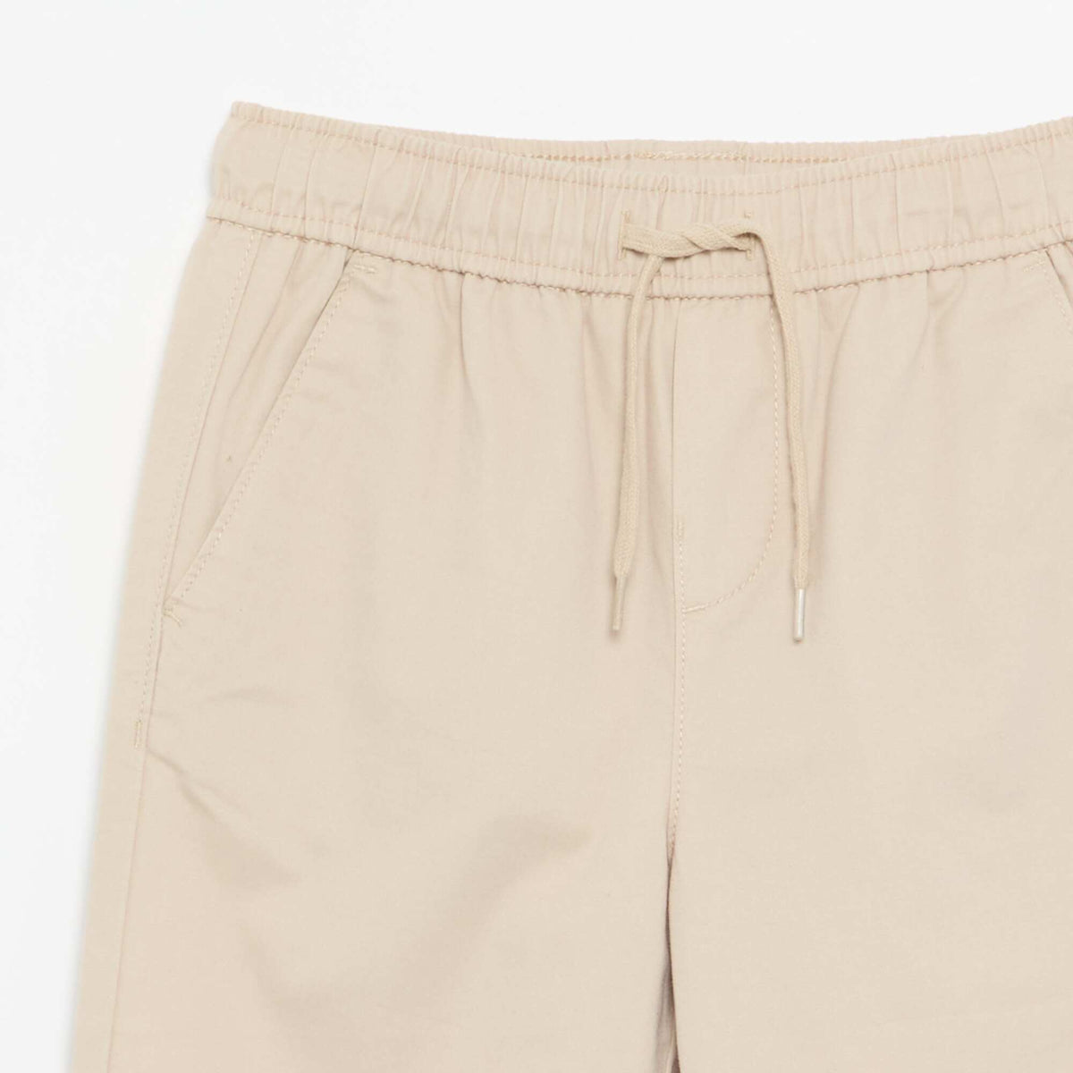 Pantalon uni léger BEIGE