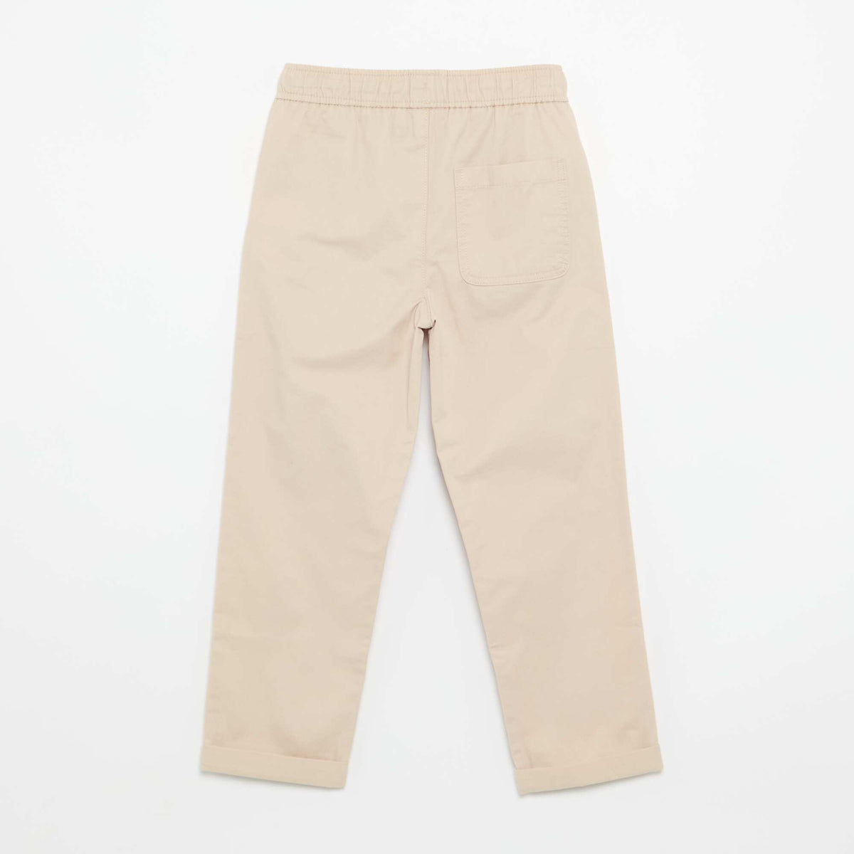 Pantalon uni léger BEIGE