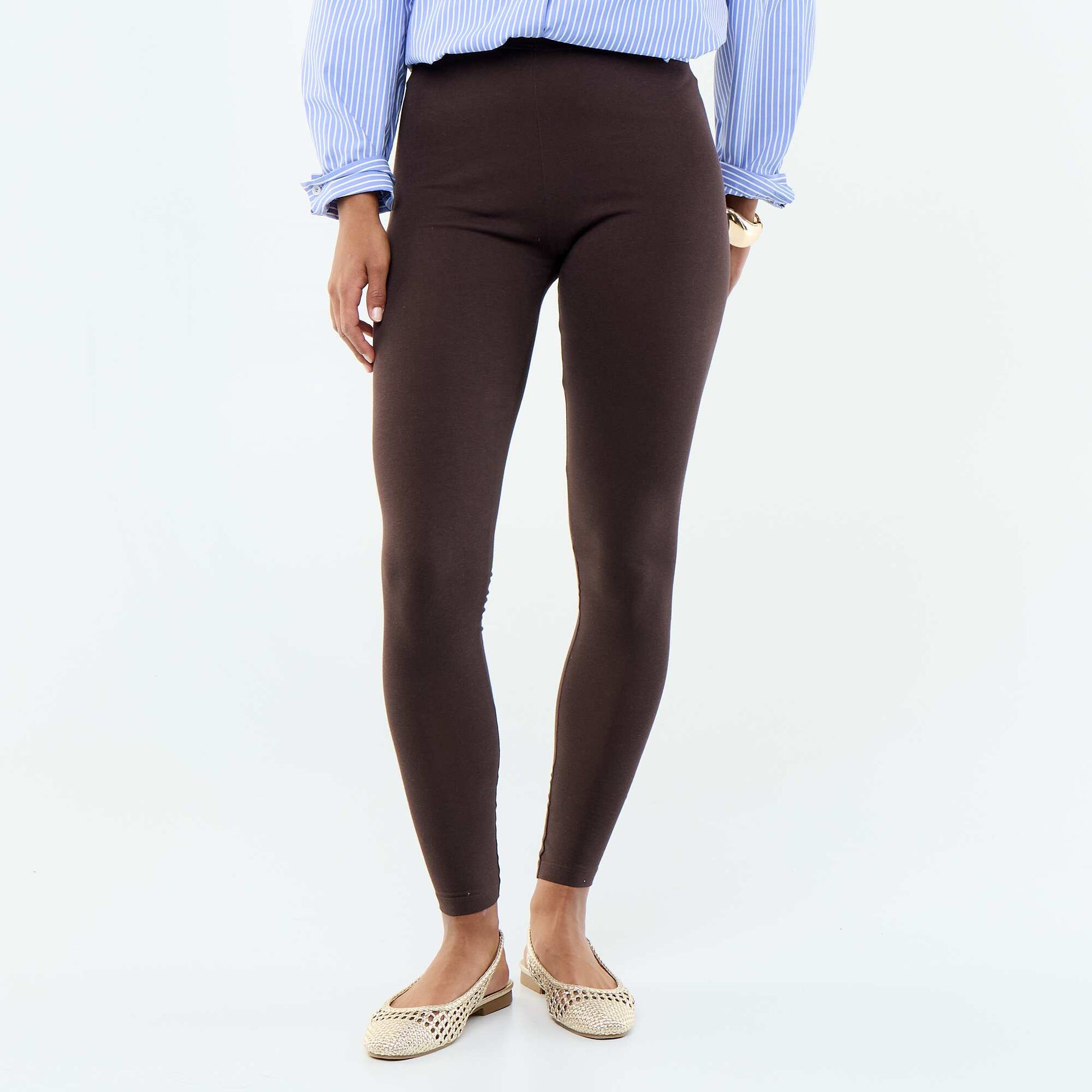 Legging de sport MARRON