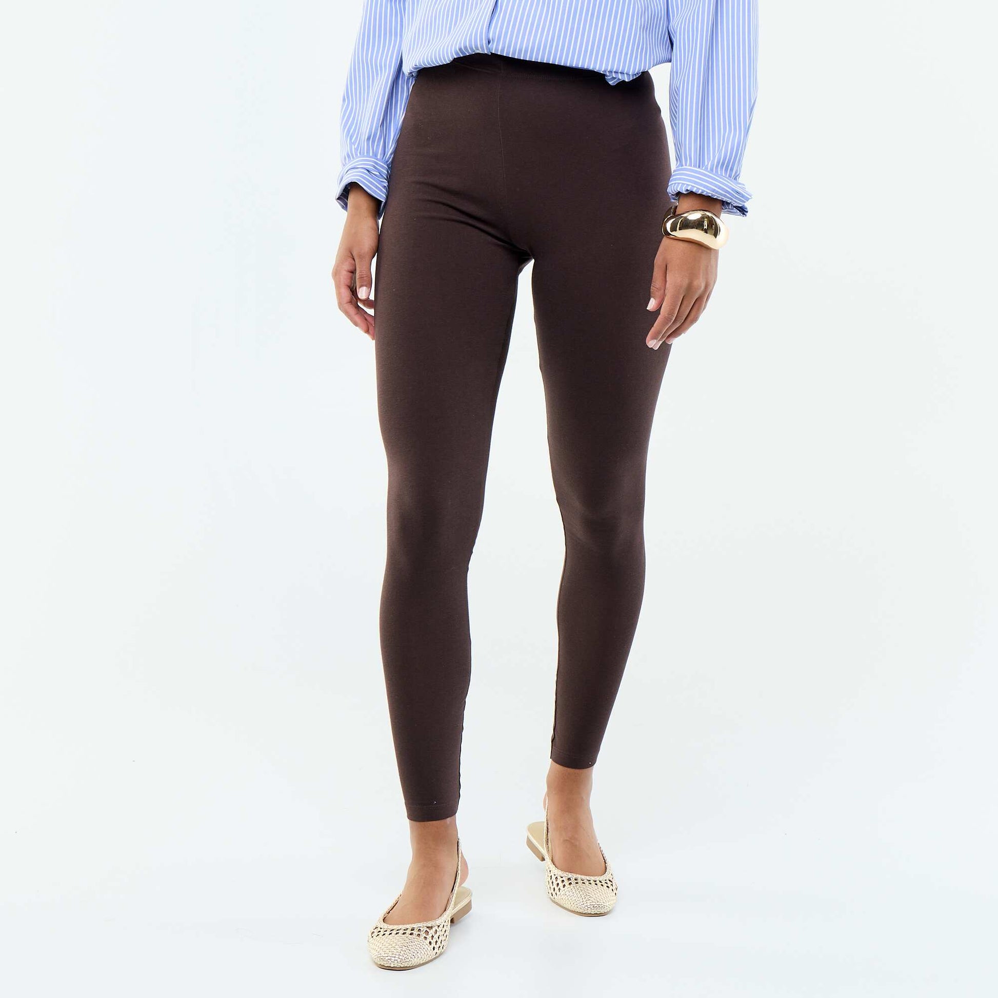 Legging de sport MARRON