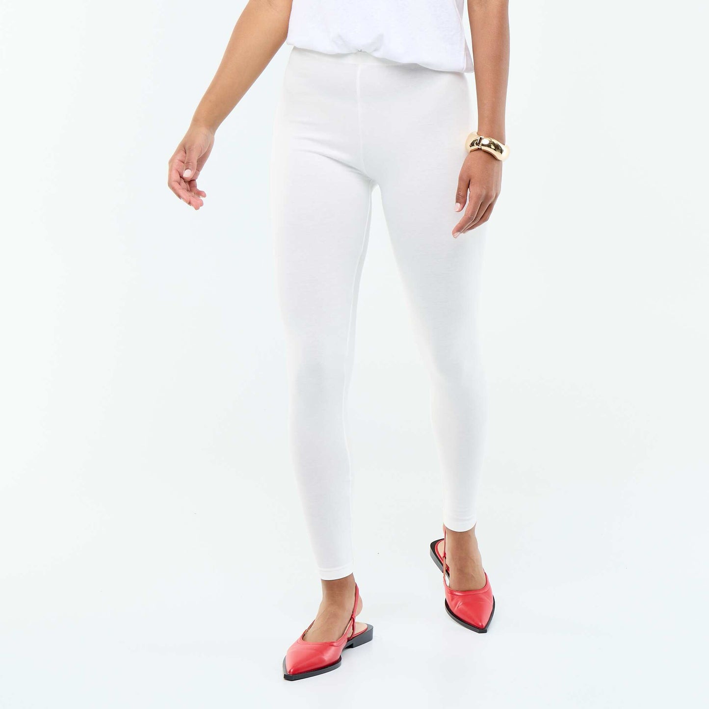 Legging de sport BLANC