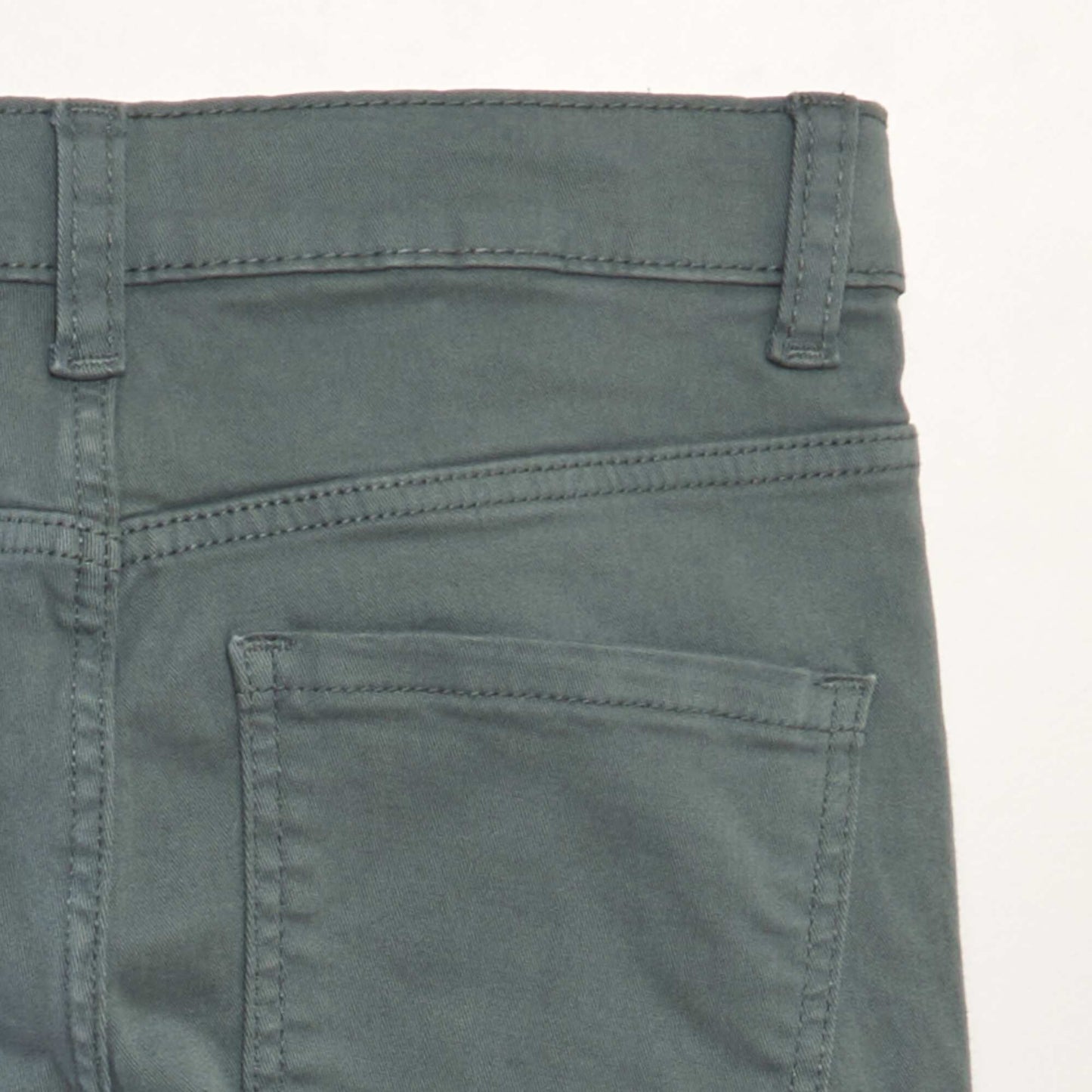 Jean skinny à 5 poches Vert