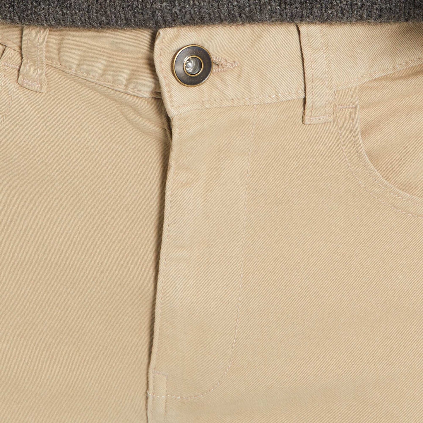 Jean slim 5 poches - L32 beige