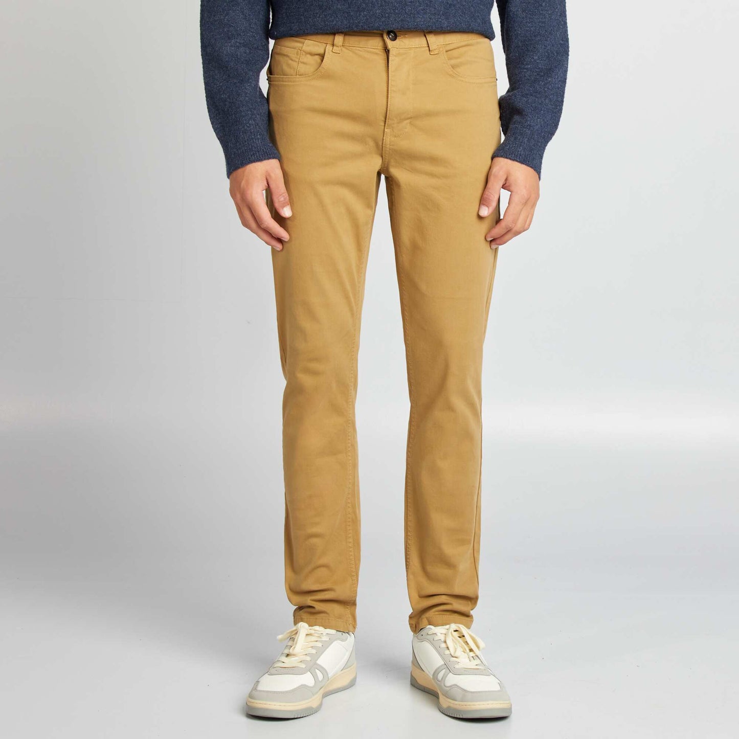 Chino slim 5 poches - L32 Camel