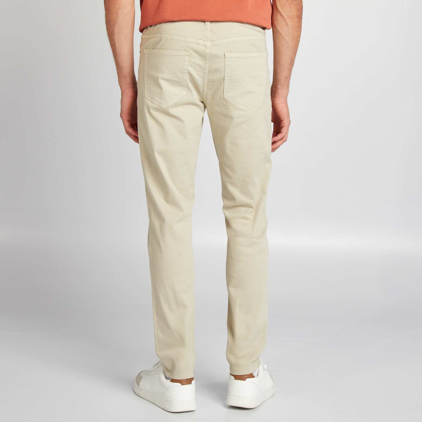 Chino slim 5 poches - L32 Beige