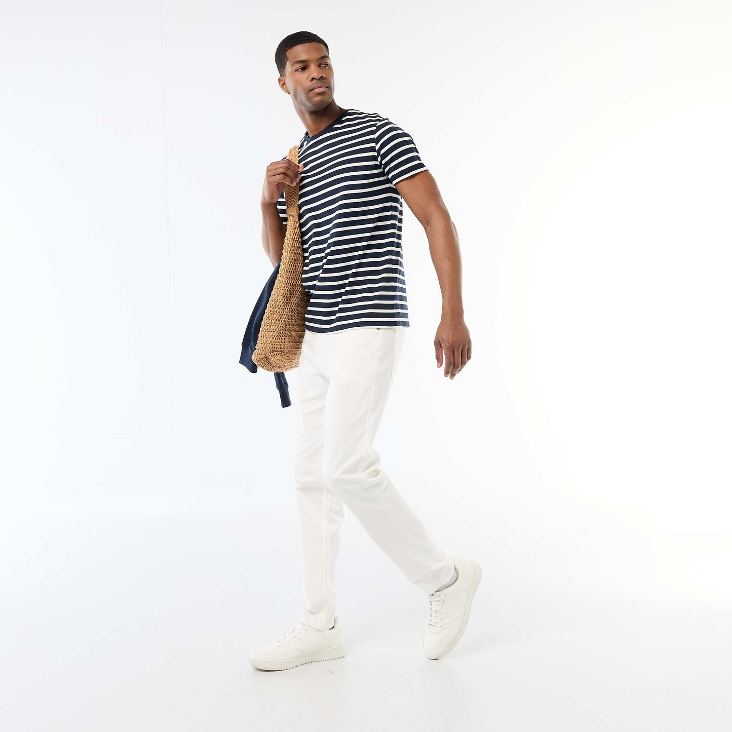 Chino slim 5 poches - L32 BEIGE
