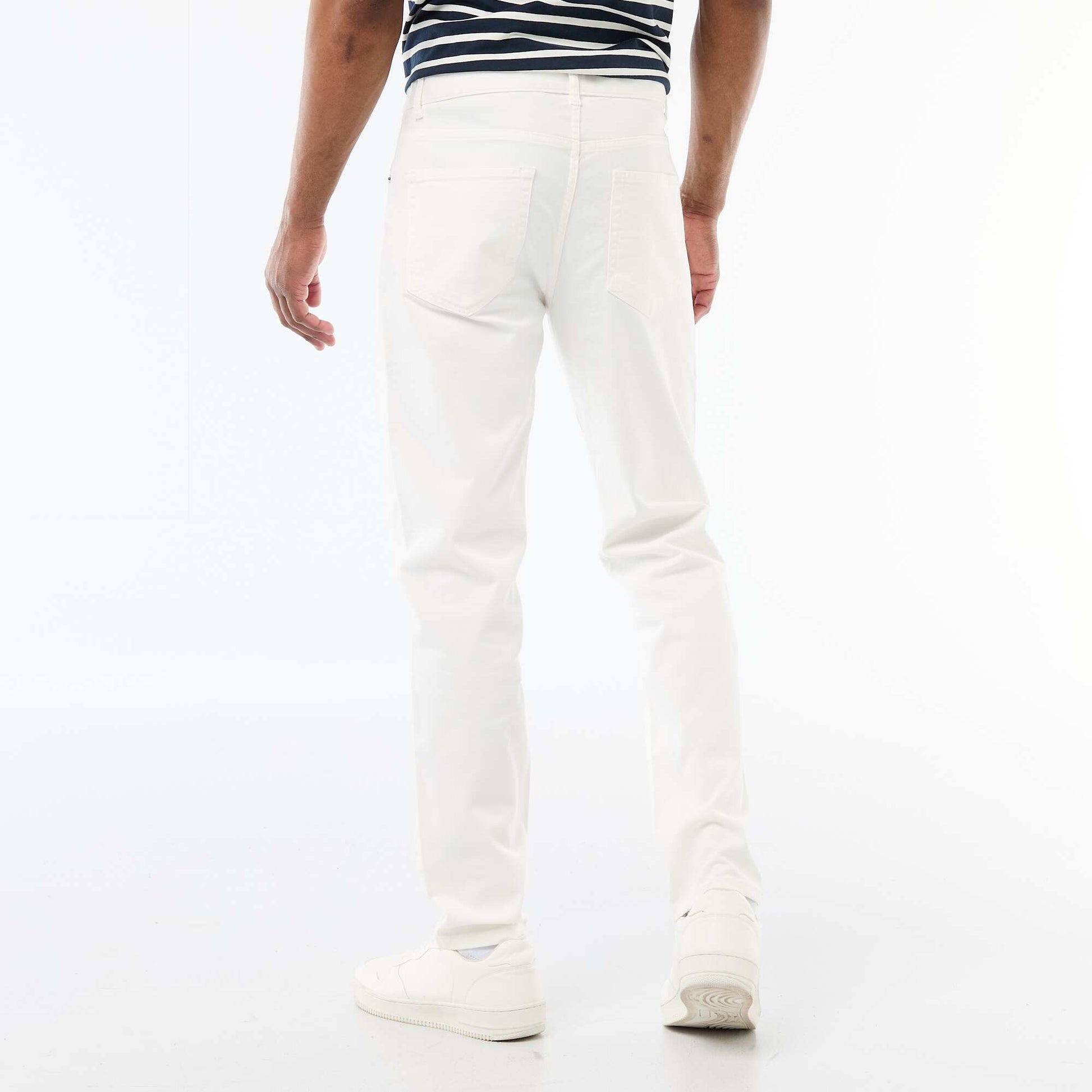Chino slim 5 poches - L32 BEIGE