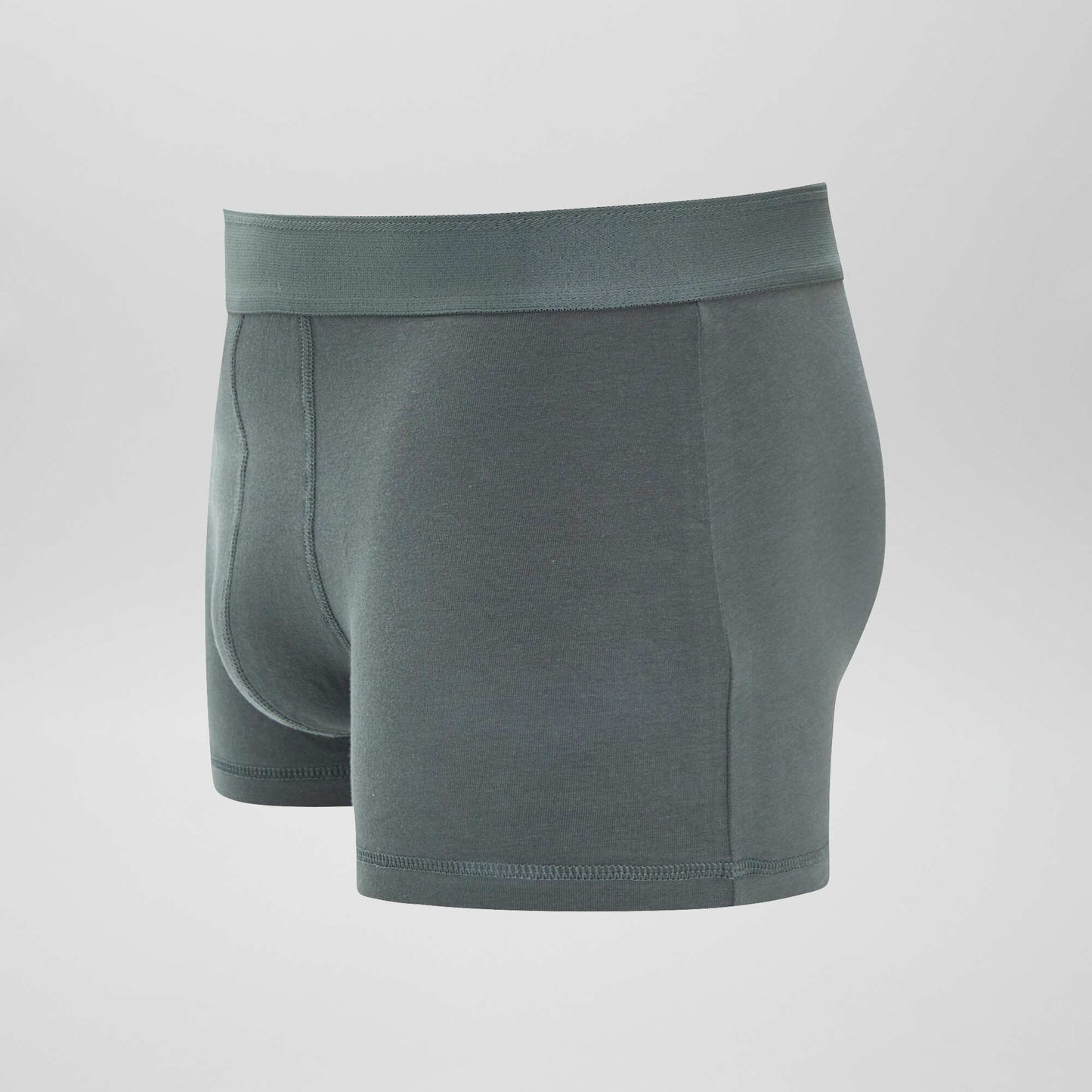 Lot de 3 boxers unis Kaki