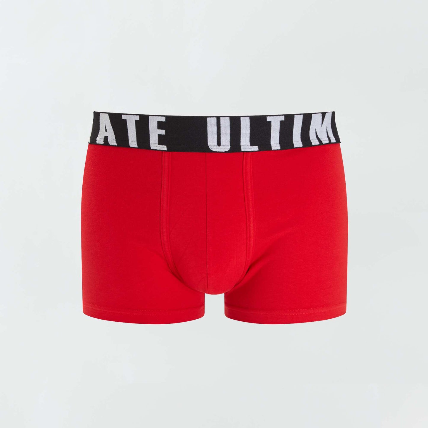 Lot de 3 boxers fantaisie Marine/rouge