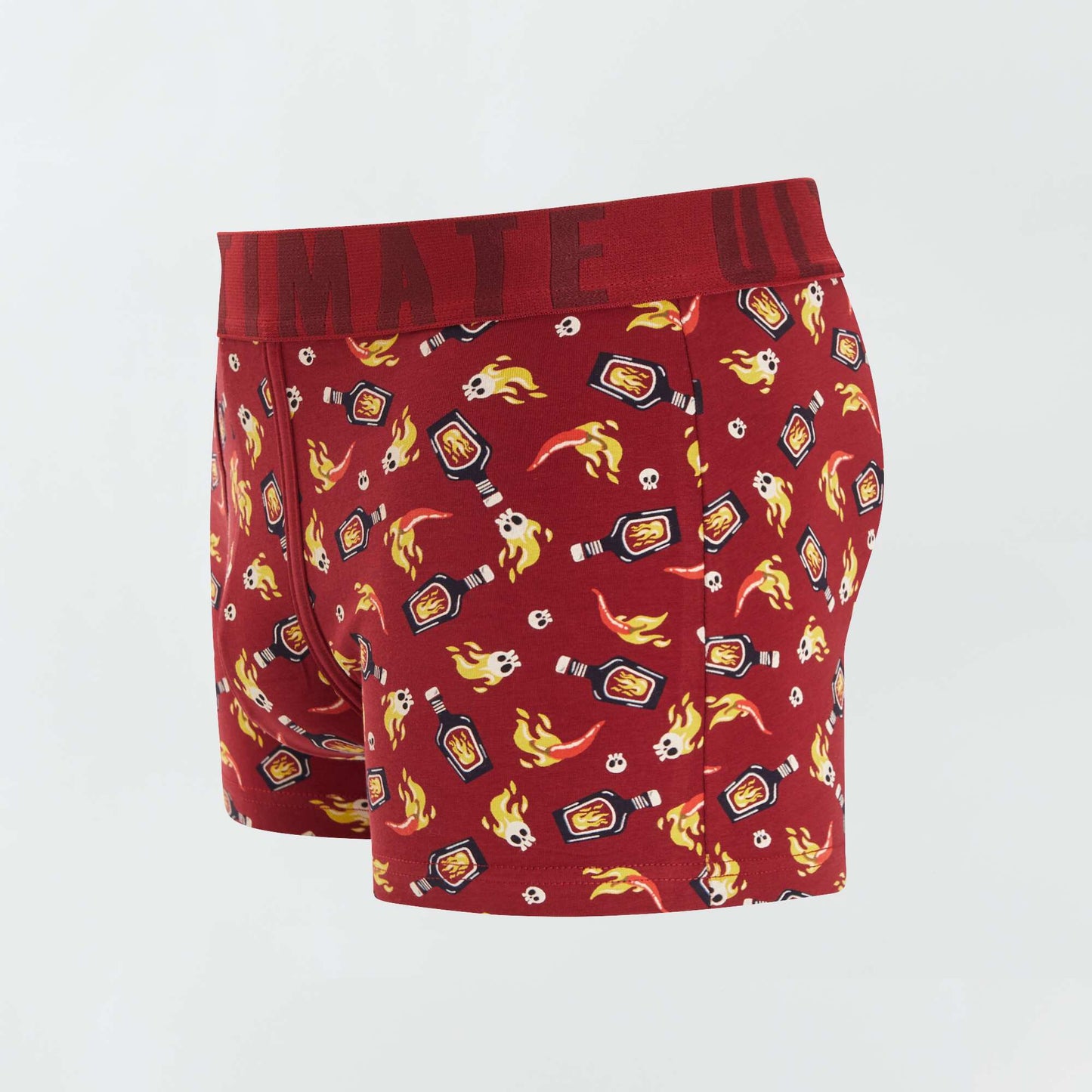 Lot de 3 boxers fantaisie Marine/rouge