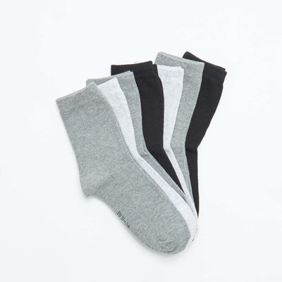 Lot de 7 paires de chaussettes BEIGE