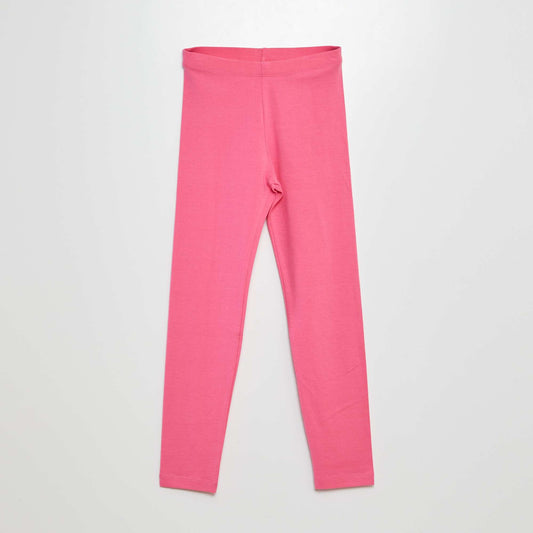 Legging long et stretch rose