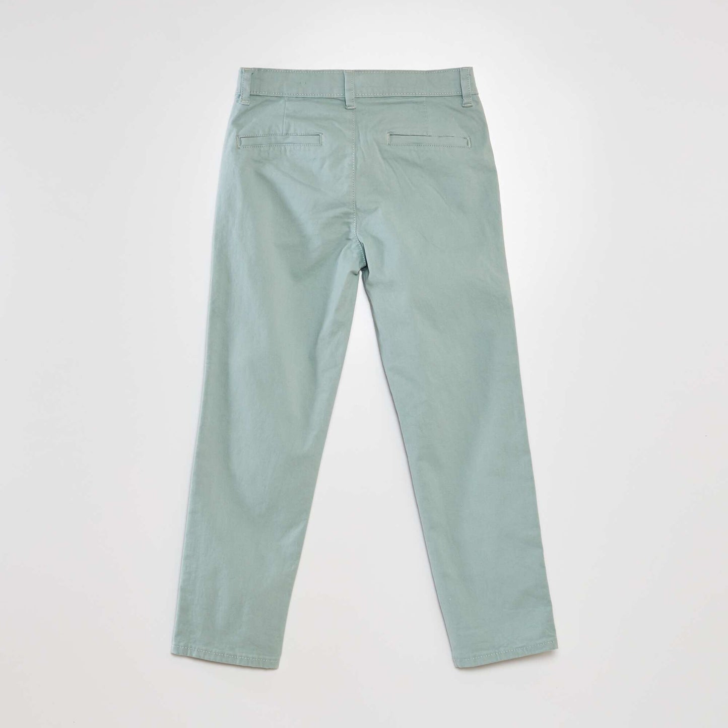 Pantalon chino Vert d'eau