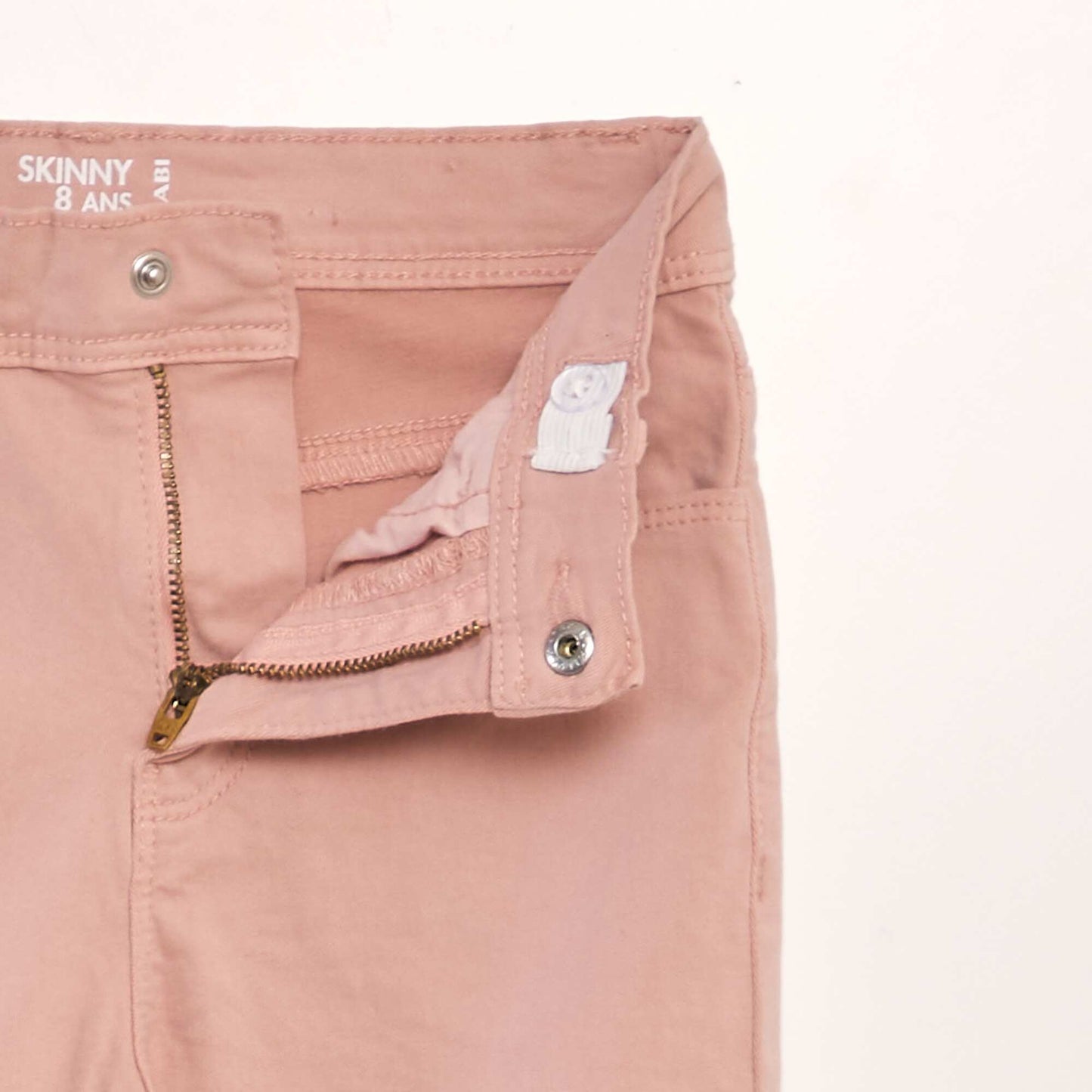 Jean skinny 5 poches Rose