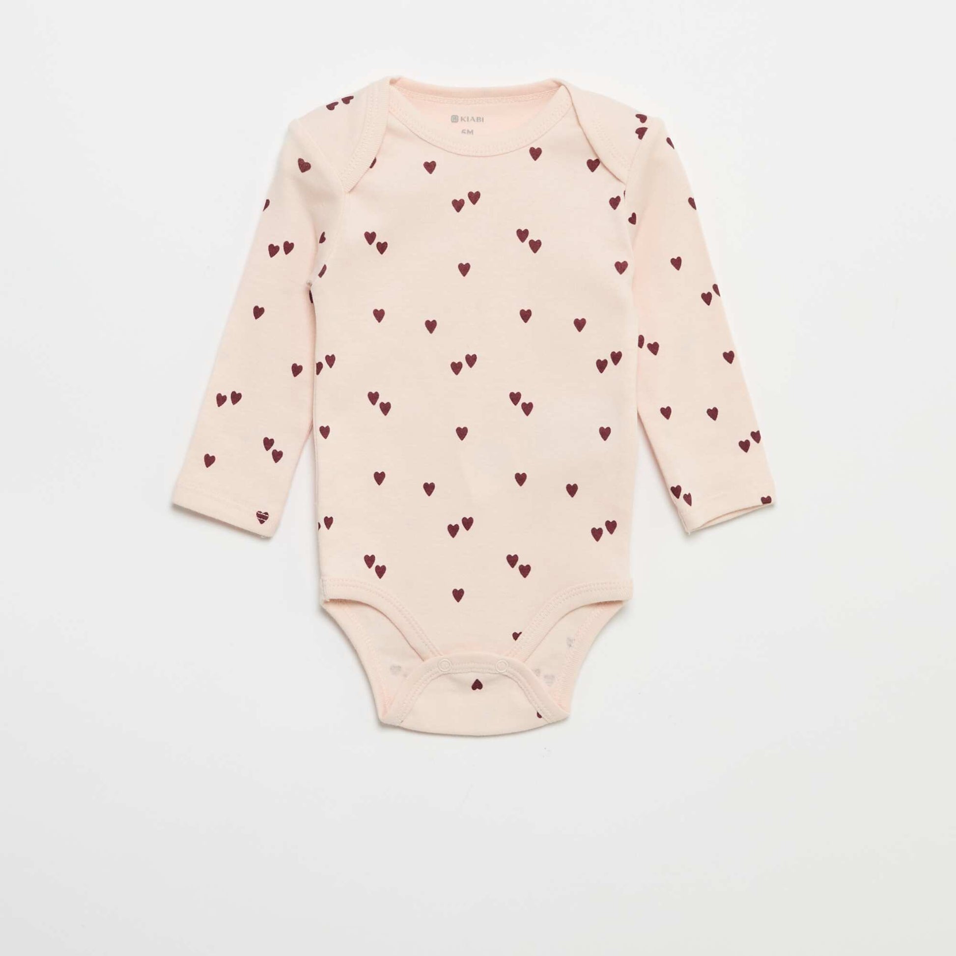 Lot de 3 bodies manches longues ROSE