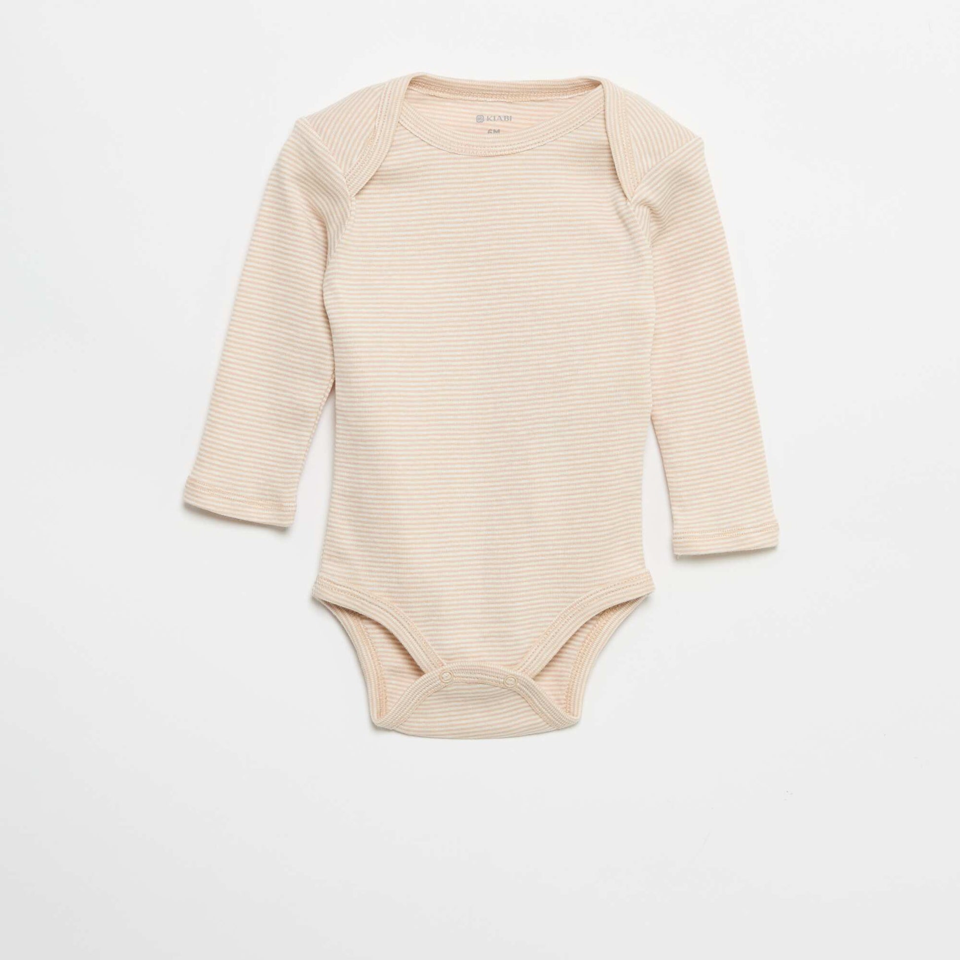 Lot de 3 bodies manches longues BLANC