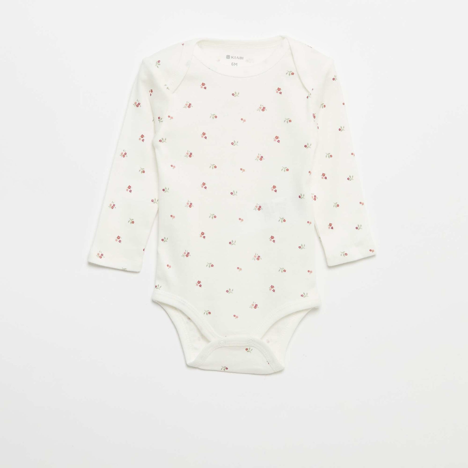 Lot de 3 bodies manches longues BLANC